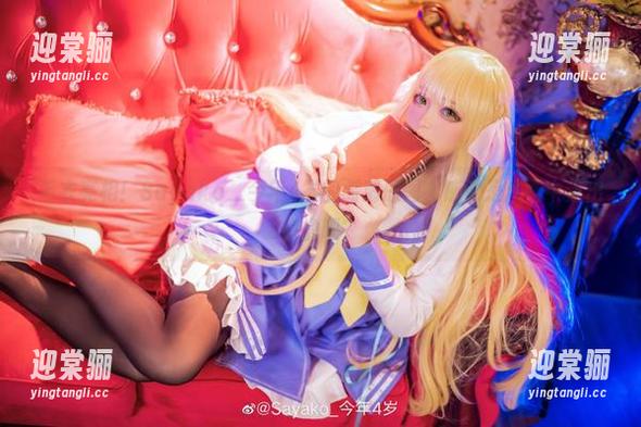 毛衣亮相！Sayako＿今年4岁的高清原图，感觉是从画中走出来的吧？