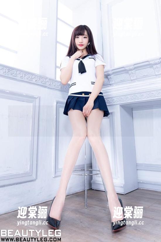 beautyleg - 不同寻常的Ning，白丝摄影之旅在最新照片中大放异彩！