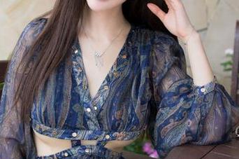 魅妍社 – 原图在这里，赵欢颜Jessica下的妹妹，随便一拍都是故事。
